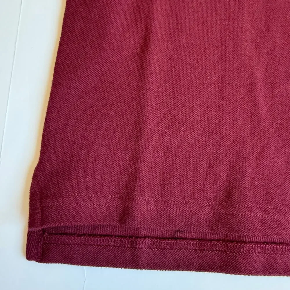 NWT Gap Kids Solid Burgundy Polo
